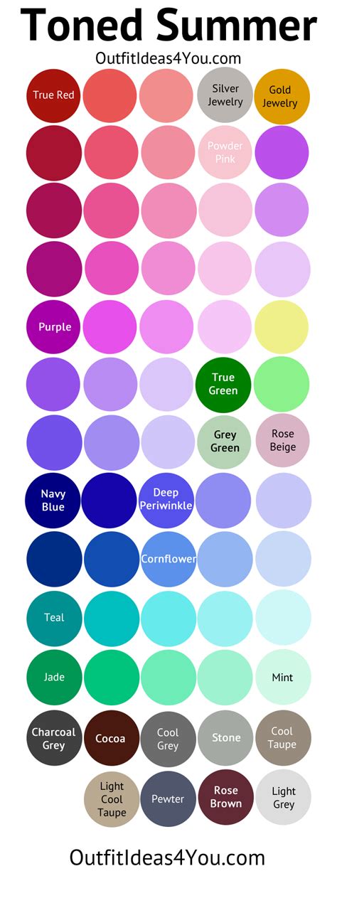 Summer Color Palette - Effy Moom