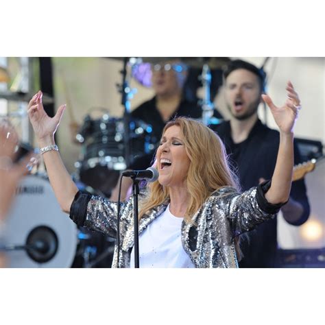 Celine Dion On Stage For Nbc Today Show Concert With Celine Dion ...