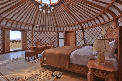 Gobi Nomad Lodge - Mongolian Luxury Tours Blue Sky Hotel, Mongolian Ger, Yurt Living, Temple ...