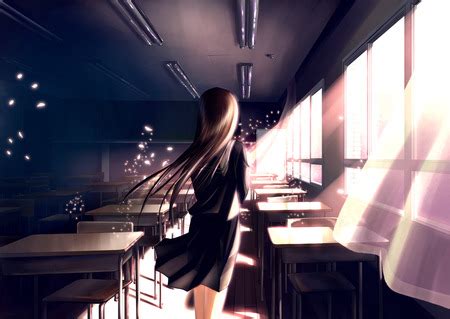 Empty classroom - Other & Anime Background Wallpapers on Desktop Nexus (Image 301116)