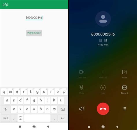 How to Make a Phone Call From an Android Application? - GeeksforGeeks