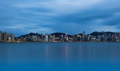 Victoria Harbour, Hong Kong Panaromic view