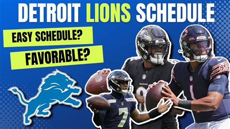 Detroit Lions 2023 Strength Of Schedule Breakdown Is FAVORABLE ...