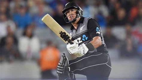 Ross Taylor becomes 1st male New Zealand cricketer to play 100 T20Is ...