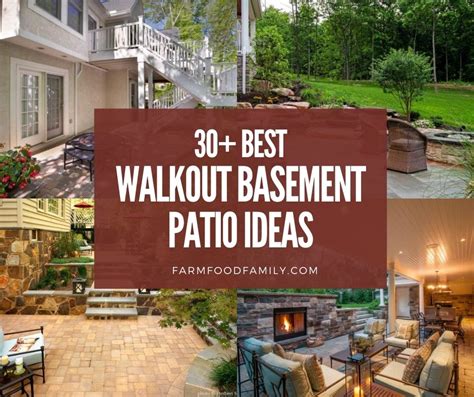 30+ Best Walkout Basement Patio Ideas and Designs For Landscape 2022