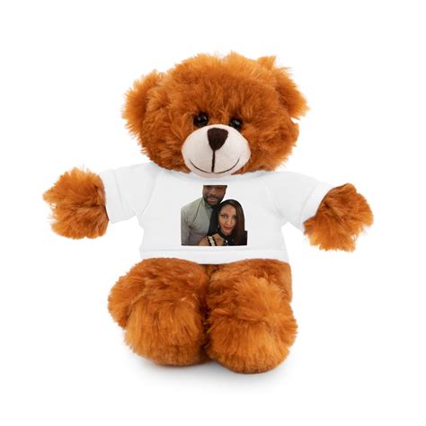 Personalized Pictured Stuffed Animals With Tee - Etsy