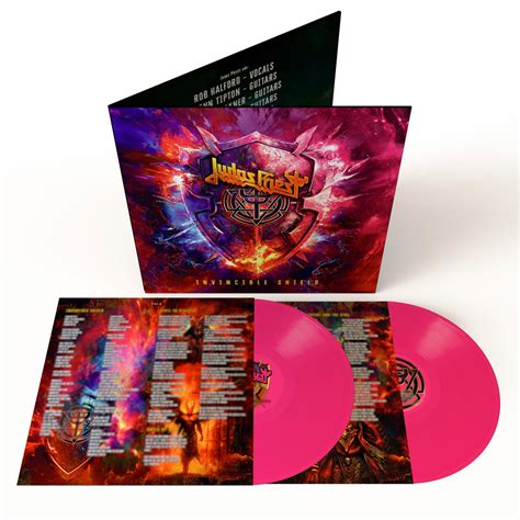 Judas Priest - Invincible shield (Pink/Ltd) - Gatefold - (2 Vinyl LP) - musik