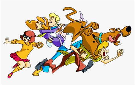 Scooby Doo And His Family Running Image - Scooby Doo Characters Running ...