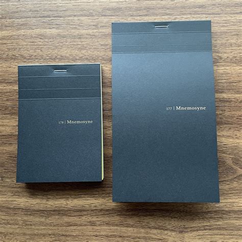 Maruman Mnemosyne "Squared" Notepads — The Gentleman Stationer