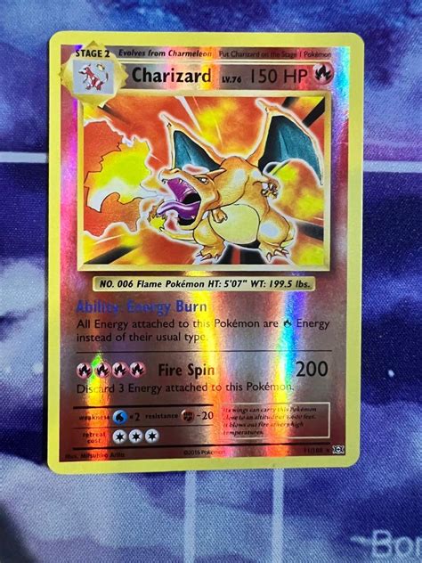 Charizard reverse Holo base set reprint - xy evolutions, Hobbies & Toys ...