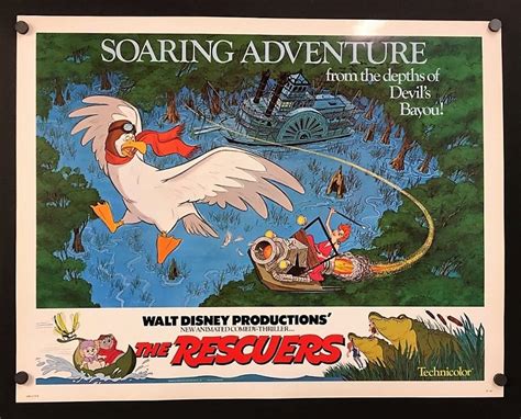 The Rescuers (1977) – Original Half Sheet Movie Poster - Hollywood ...