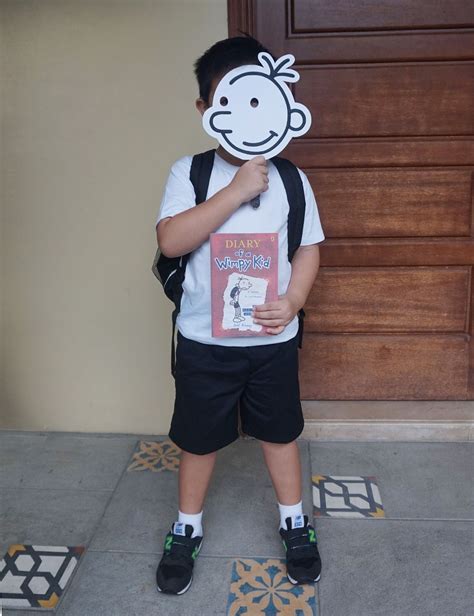 MrsMommyHolic: Diary of a Wimpy Kid costume for Book Week