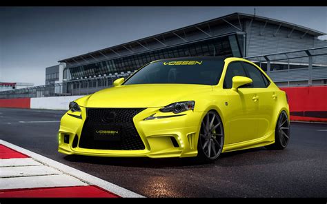 2014, Lexus, Is, 350, F, Sport, By, Vossen wheels, Tuning, I s ...