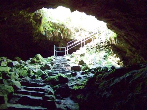 Ape Caves at Mt. St. Helen's in Washington. A cool place to go ...