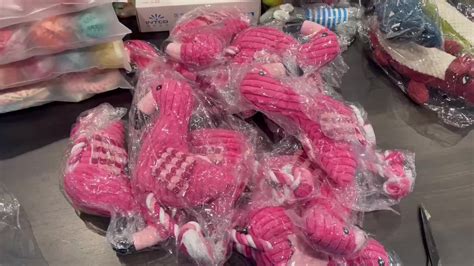 Wholesale Drop Ship Cotton Rope Pet Chew Toys Flamingo Squeaky Dog Toys Pet Interactive Supplies ...