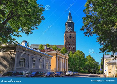 Turku cathedral editorial stock photo. Image of turku - 56532463