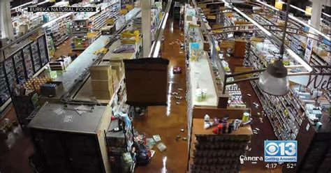 Surveillance video shows earthquake damage inside Humboldt County store ...