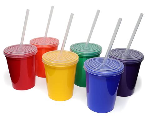 New Product : Stadium Cup Lids & Straws - Rolling Sands