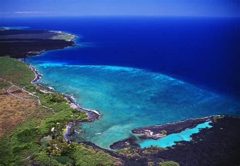 Kiholo Bay Aerial by Peter French - Printscapes