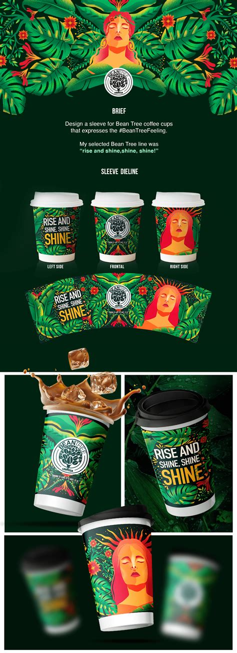 Coffee sleeve design competition :: Behance