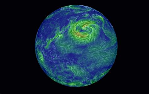 Earth Wind Map turns raw weather data into neon art - The Verge