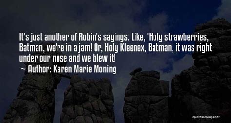 Top 15 Robin Holy Batman Quotes & Sayings