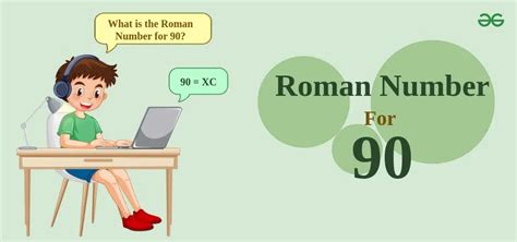 How To Write 90 in Roman Numerals?