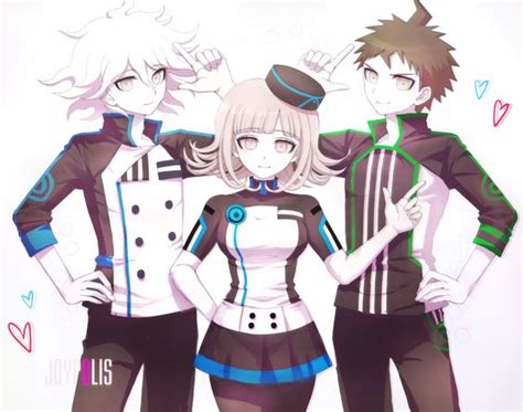 Nagito Komaeda, Chiaki Nanami, Hajime Hinata | Danganronpa - Riku114 ...