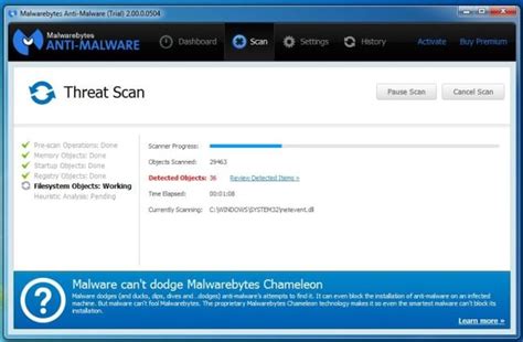 How to run a scan with Malwarebytes Anti-Malware 2.0