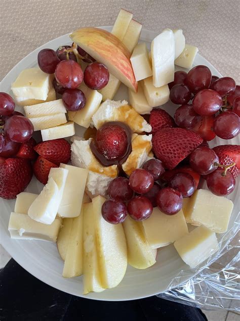 Fruit and cheese plate - Dining and Cooking