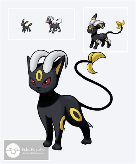 Stunning Umbreon Fusion Sprite