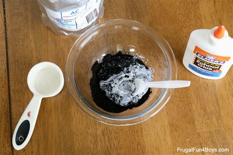 How to Make Magnetic Slime - Frugal Fun For Boys and Girls