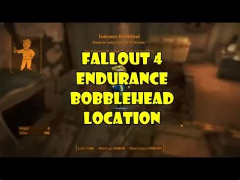 Endurance Bobblehead Location - Fallout 4 - YouTube