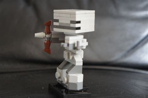 Lego Minecraft Skeleton Figure (Posable Version) | Minecraft… | Flickr