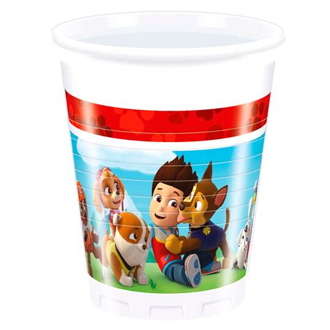 PAW Patrol Cups, 8pcs. | Thimble Toys