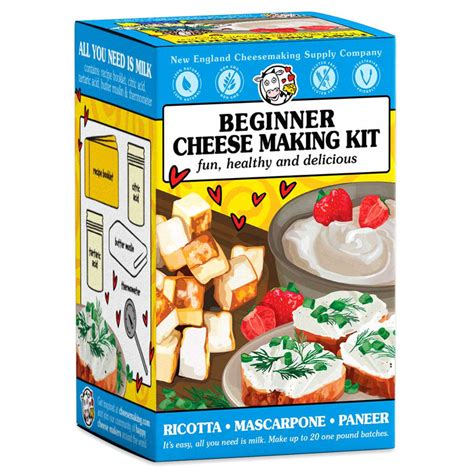 Beginner Cheese Making Kit | Make Cheese from Home