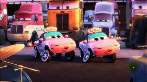 Disney Pixar Cars Toon Tales Heavy Metal Mater and Lightning McQueen ...