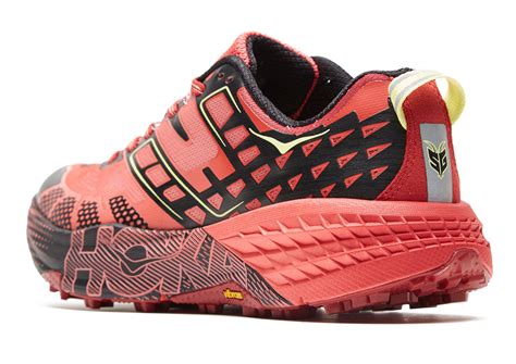 Hoka One One Speedgoat 2 Trail Running Shoes in Red - Lyst