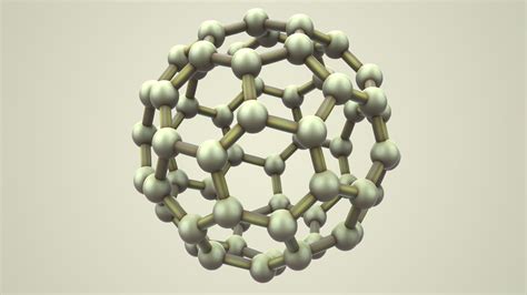 3D Carbon Structure Fullerene | CGTrader