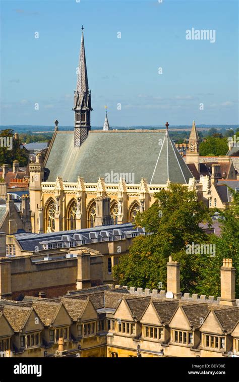 Oxford, England. City skyline Stock Photo - Alamy