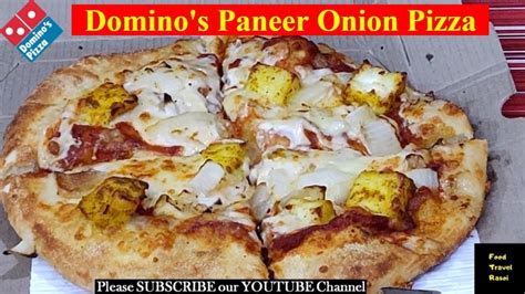 Domino's Paneer Onion Pizza Review 🍕🍕 Dominos fresh pan pizza 🍕🍕 Pizza at just Rs 125 🍕🍕 - YouTube