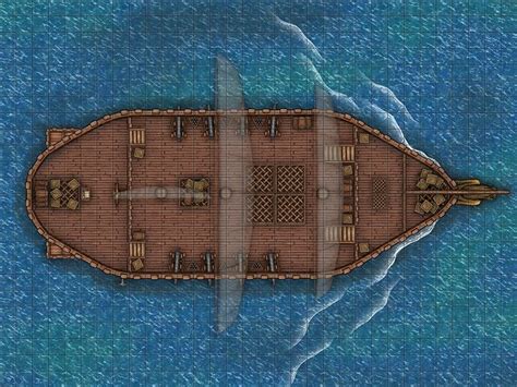 Ship Kraken Battle Map Dnd Battle Map D&D Battlemap - Etsy India