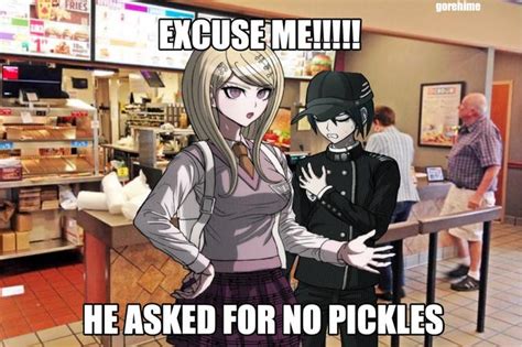 Excuse Me, He Ask for No Pickles Danganronpa | Excuse Me, He Asked for ...