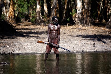 Aboriginal crocodile hunters of Arnhem Land in Australia's Northern ...