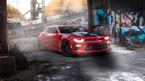 1920x1080 Red Camaro 8k Laptop Full HD 1080P ,HD 4k Wallpapers,Images,Backgrounds,Photos and ...