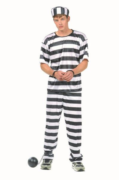 Convict Costume Teen Halloween Costumes 77008 RG Costumes — The Costume Shop