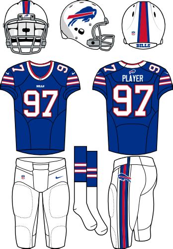 Buffalo Bills Home Uniform - National Football League (NFL) - Chris ...