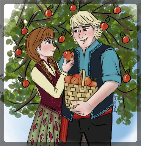 Anna and Kristoff - Anna and Kristoff Fan Art (39521508) - Fanpop