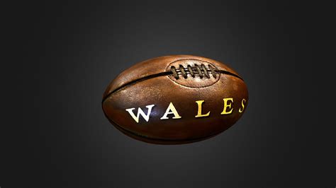 Vintage Rugby Ball - Buy Royalty Free 3D model by pinotoon [41eaea7] - Sketchfab Store