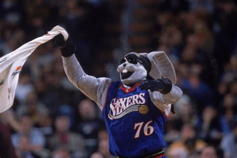 The Random And Kinda Scary History Of The 3 Sixers' Mascots